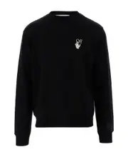 Off-White Caravaggio Printed Sweatshirt S,XL,M Black