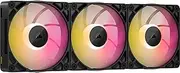 CORSAIR iCUE Link RX120 MAX RGB 120mm PWM Thick Fans with iCUE Link System Hub – High-Static Pressure – Magnetic Dome Bearing – Triple Pack – Black