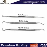Dental Sickle Scaler Hygiene Tools Tartar Remover Calculus Plaque Tooth Scraper