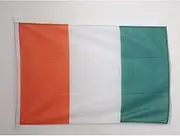 Ivory Coast Nautical Flag 18'' x 12'' - Ivorian Flags 30 x 45 cm - Banner 12x18 in for Boat - AZ FLAG