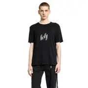 [ANN DEMEULEMEESTER] Baptist Printed Standard Fit T-Shirt Black