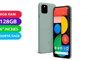 Google Pixel 5 5G (128GB, Sorta Sage) - Grade (Excellent)