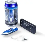 Revell 23570 Mini RC Speedboat Blue with Precise 2.4 GHz, 7.5 cm in Length Remote Control, Multi-Coloured