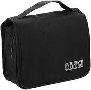 [Healeved] Large Capacity Travel Toiletry Bag Hooks Skincare Holder Multipurpose Cosmetic Bag for Women