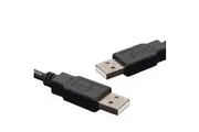 Dynalink 3m A Male to A Male USB 2.0 Cable Black