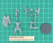 High Elves Tiranoc Lion Chariot Crew A Axe Warhammer AOS Elf RARE OOP U5 E