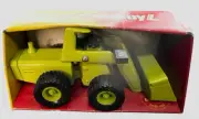 BUDDY L Vintage FRONT END LOADER TRACTOR ORIGINAL Pressed Steel METAL Green Nice