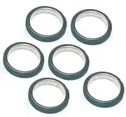 6 pieces Motorcycle Exhaust Gasket For GY6 50cc 125cc 150cc QMB139 Chinese Scooter