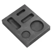 Graphite Oil Tank Melting Casting Mould Gold Crucible Miss Ingot Mold