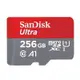 SanDisk ULTRA Micro 256G【A1 無轉卡版 讀取150MB】TF卡 公司貨【中壢NOVA-水世界】【APP下單4%點數回饋】