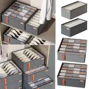 Underwear Socks Storage Box Drawers Divider Organizer Bag Wardrobe Organizer