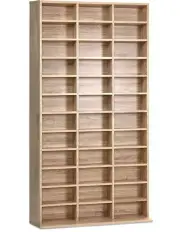 [Artiss] CD Storage Shelf in Natural