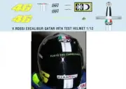 1/12 DECALS EXCALIBUR HELMET 2007 DECALS TB DECAL TBD16