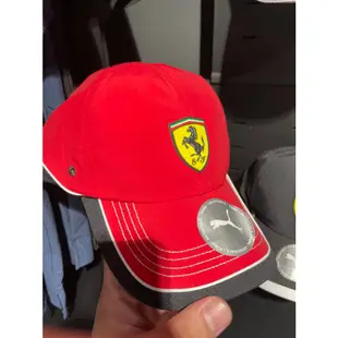 PUMA Ferrari 帽子 棒球帽 休閒帽 法拉利 賽車 紅 02320001
