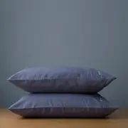 CoziCotton Fitted Sheet & Pillowcase Set - Ink Blue, King, Cotton