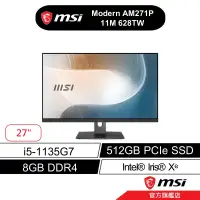 在飛比找蝦皮商城優惠-msi 微星 Modern AM271P 11M 628TW