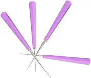 HORIALENCE 4Pcs Bead Reamer Tool Precision Hand Drill for Gemstones Pearls Beads Multi Functional DIY Jewelry Making Tools for Beginners Easy to Use Convenient