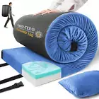Memory Foam Camping Mattress Sleeping Pad,3 Inch Waterproof Camping Mat to Porta