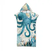 Adult Hooded Bath Towel Beach Towel Quick Dry Pool Swim Beach Towel with Hood