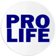 Pro Life - 3 Pack Circle Stickers 3 Inch - Abortion Slogan Political Protest