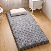 Japanese Floor Mattresses - Single and Double, Comfortable and Breathable, Roll Up and Fold, Portable Sleeping Pad for Floor, Guest Bed and Sofa.(2,120x200cm)
