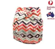 Modern Cloth Nappies Unisex Nappy Reusable Waterproof-Outer-Layer Diaper (D072)