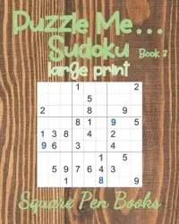 在飛比找博客來優惠-Puzzle Me... Sudoku Large Prin