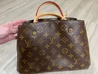 在飛比找Yahoo!奇摩拍賣優惠-LV Louis vuitton  Montaigne 蒙田