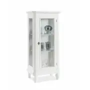 Showcase Display 1 Panel With White Glass Matt Art Povera