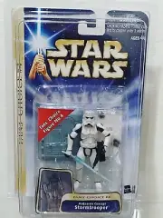 Star Wars Saga McQuarrie Concept Stormtrooper Fan's Choice #34 & Star Case Misp