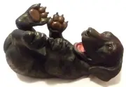 LAB LABRADOR DOG BOTTLE HOLDER STAND FIGURINE - VERY REALISTICALLY MADE