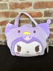 New 2025 Kuromi Hello Kitty Plush Basket Pail Perfect Easter Basket
