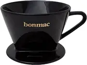 Bonmac Ceramic Cone 2 Cup Single Hole Coffee Dripper