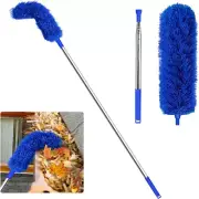 Gutter Cleaning Brush Roofing Tool with Telescopic Extendable Pole 8.2Ft1630