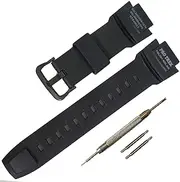 [Rihahisy] Resin Watch Band Replacement for Casio Protrek PRG-270 PRG-250 PRG-500 PRW-2500 PRW-3500 PRW-5100 Wirstband accessories for Men and Women