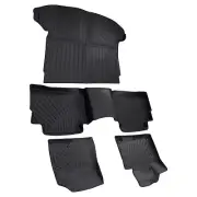 Floor Mats + Trunk Liner for Kia Sportage Hybrid 2023-2024 Protection Black TPE