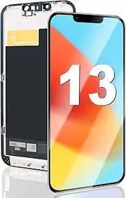 for iPhone 13 Screen Replacement ，Wholesale Full HD LCD Display 3D Touch Digitizer Frame Assembly with Waterproof Adhesive for (Models A2633, A2482, A2631, A2634, A2635) 6.1 inch ，No Repair Tools