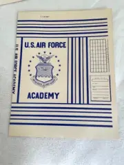 Vintage Paper Book Cover College/University Theme U.S. AIR FORCE