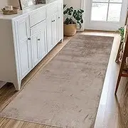 Hallway Carpets, Modern Short-Pile Runner Rug for Hall Doorway Stairs Kitchen Area Rugs 100cm 1.5m 2m 250cm 300cm 4m 5m 6m, Washable Non-Slip Entryway Narrow Floor Mats(120x400cm)