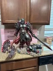 Custom 1/4 Scale Medieval Spawn Statue #16/27 24 inches tall.