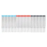 10Pcs Replaceable Ink Refills, Ball Points Pen Refills 1.0mm Point Pen Refills