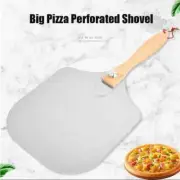 12inch Pizza Peels Pizza Paddle Long Handle Non-Stick Perforated Pizza