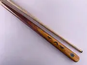 The Great Sandy Desert - 2pc Desert Cue Jarra butt with cotnkerberry splice, 1 splice