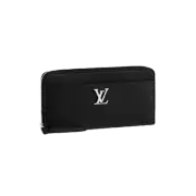 Louis Vuitton Lockme Zippy Wallet Black