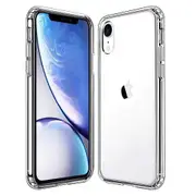 For Apple iPhone XR Transparent Hard Shel Slim Polycarbonate Case Cover (Clear)