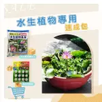 【全館590免運】水生植物專用速成包 無洞盆+水生專用土+蓮花肥 兩款可選 蓮花 睡蓮 碗蓮 蓮花土 水生換盆 童話園藝