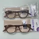 2 Pair Foster Grand Colorcad Reading Glasses 1.5 1.75 2 2.5 2.75