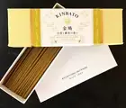 KYUKYODO Japanese incense sticks 金鳩 Kinbato (Agarwood and musk scent) 10cm 13g
