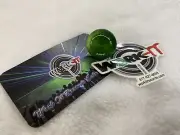 1 Technics RYQ0309-K Replacement Green Anodized Knob SL 1200 MK5 M3D Turntable