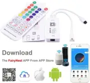SP511E Wifi SPI LED Controller Light WS2812B WS2811 Addressable RGB Strip